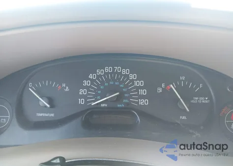 2003 Buick Century Custom z USA, uszkodzony, nr VIN 2G4WS52JX31170877